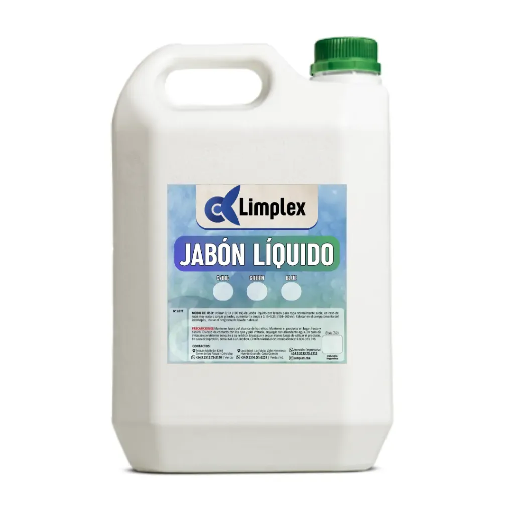 JABON LIQUIDO GREEN 5 LT