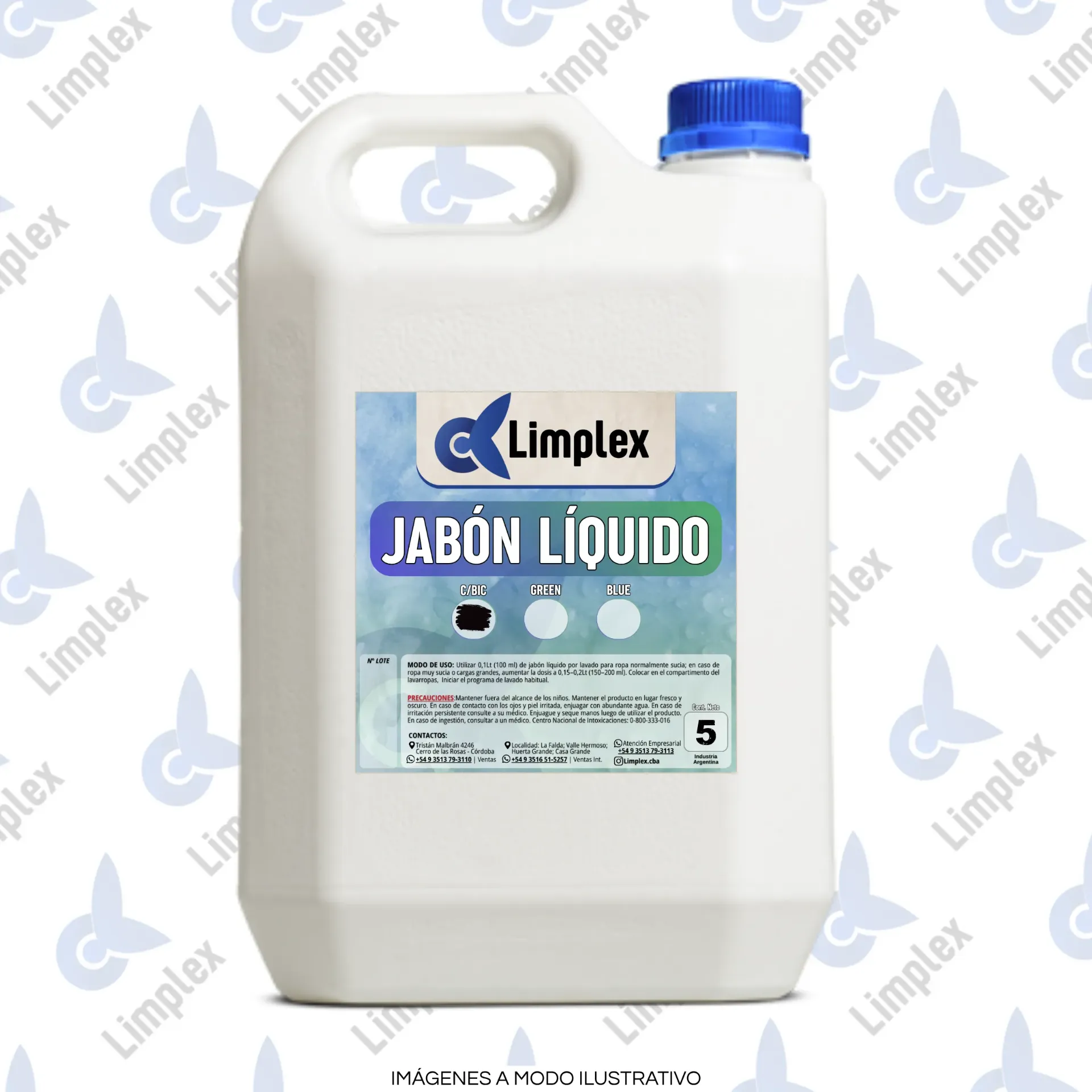 JABON LIQUIDO BICARBONATO 5 LT