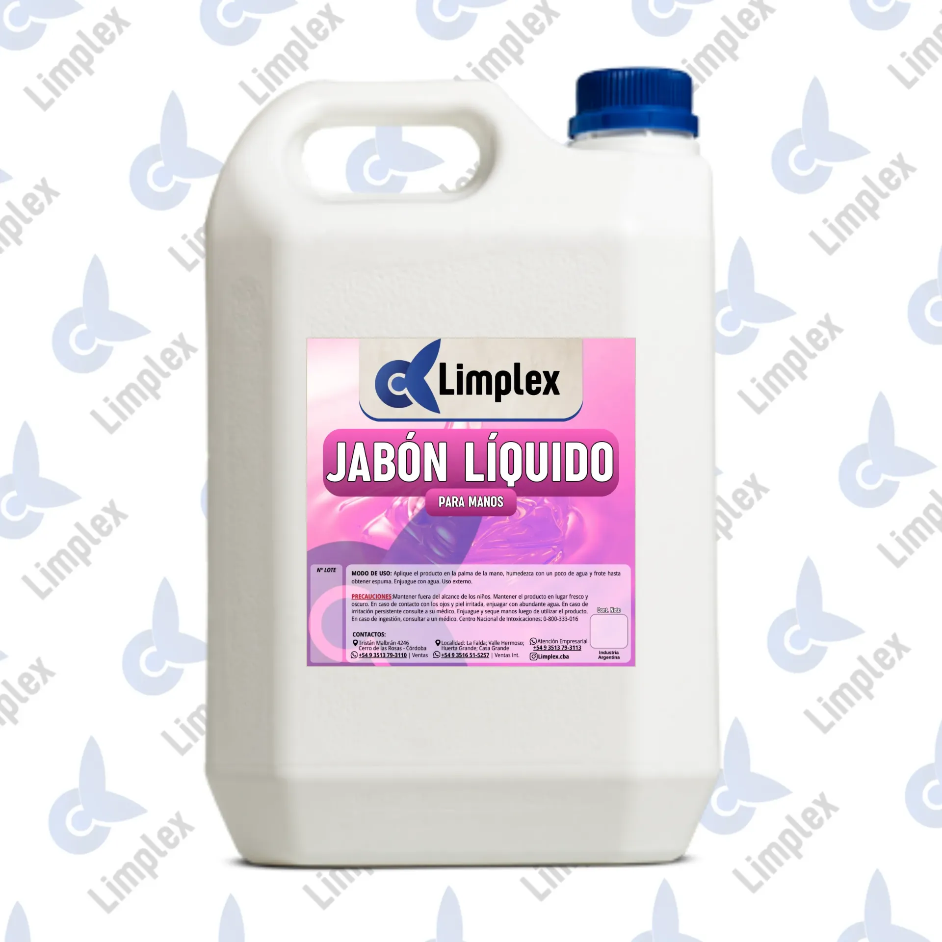 JABON LIQUIDO P/MANOS 5 LT