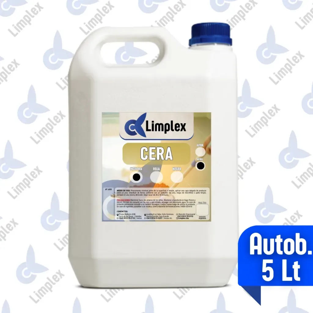 CERA AUTOBRILLO INCOLORA X 5 LT