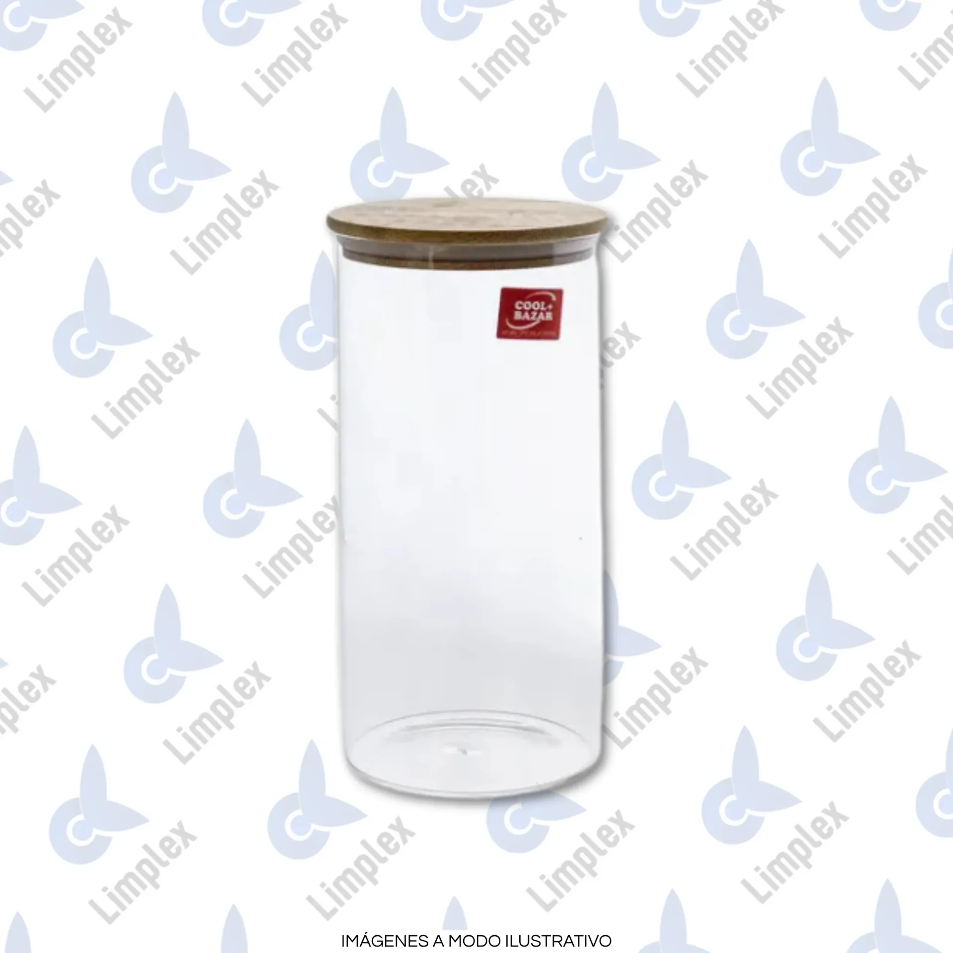 FRASCO HERMETICO TAPA BAMBOO GRANDE