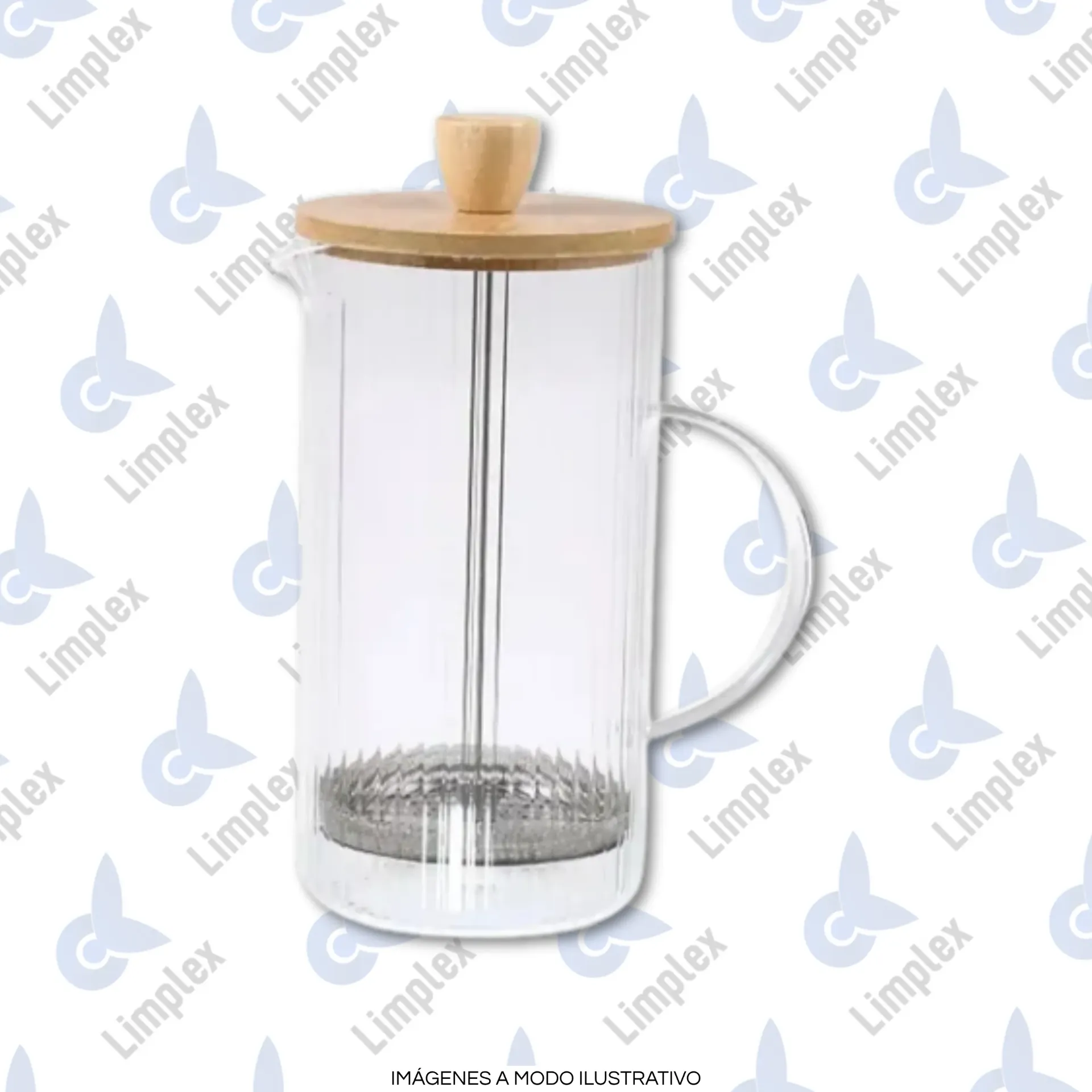 [7111] CAFETERA ÉMBOLO VIDRIO 1000 ML