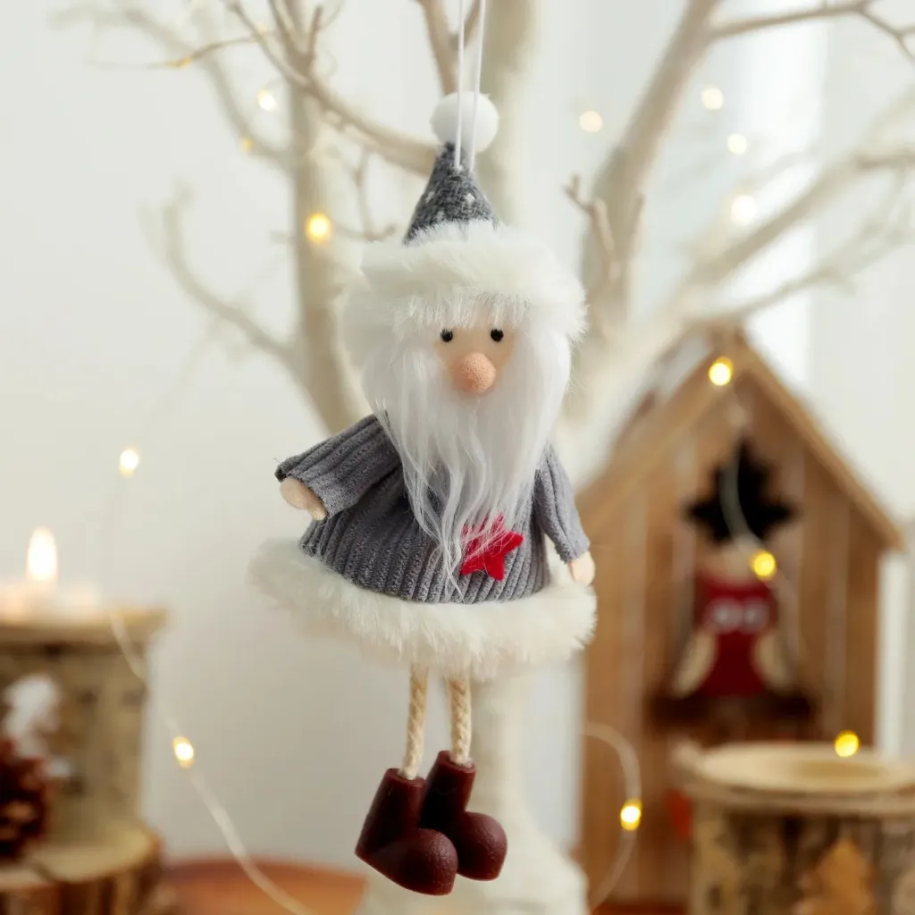 ADORNO NAVIDEÑO TELA 18×8 CM