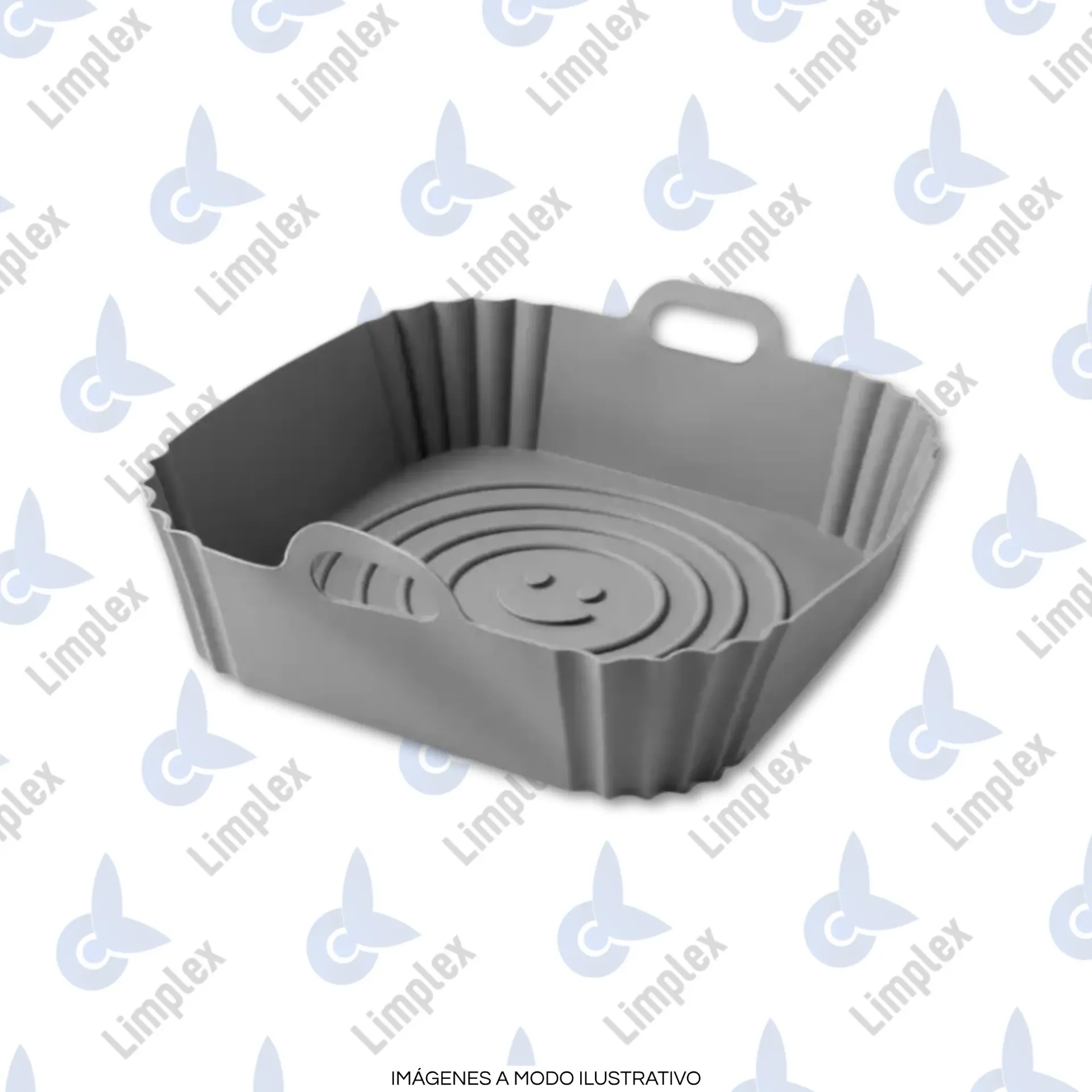 [7504] MOLDE SILICONA AIR FRYER CUADRADO