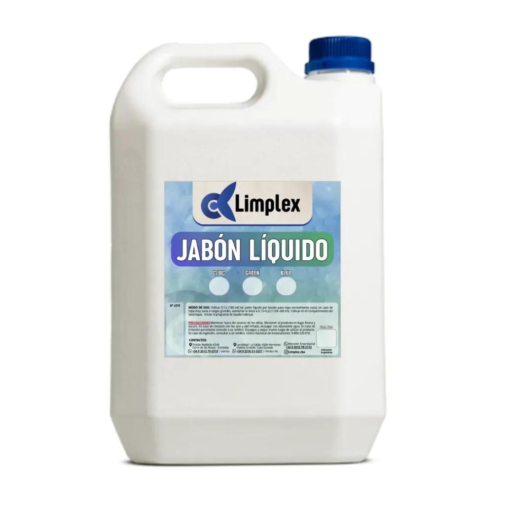 JABON LIQUIDO BLUE 5 LT