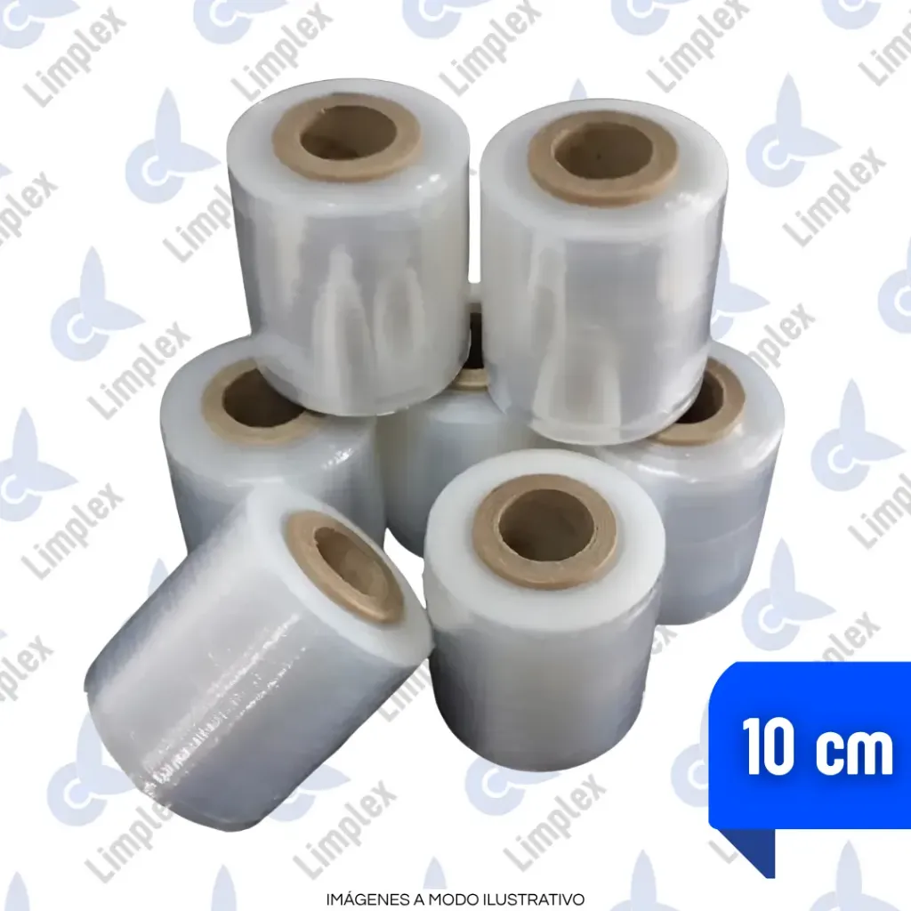 FILM STRETCH 10 CM X 400 MT (Negro)