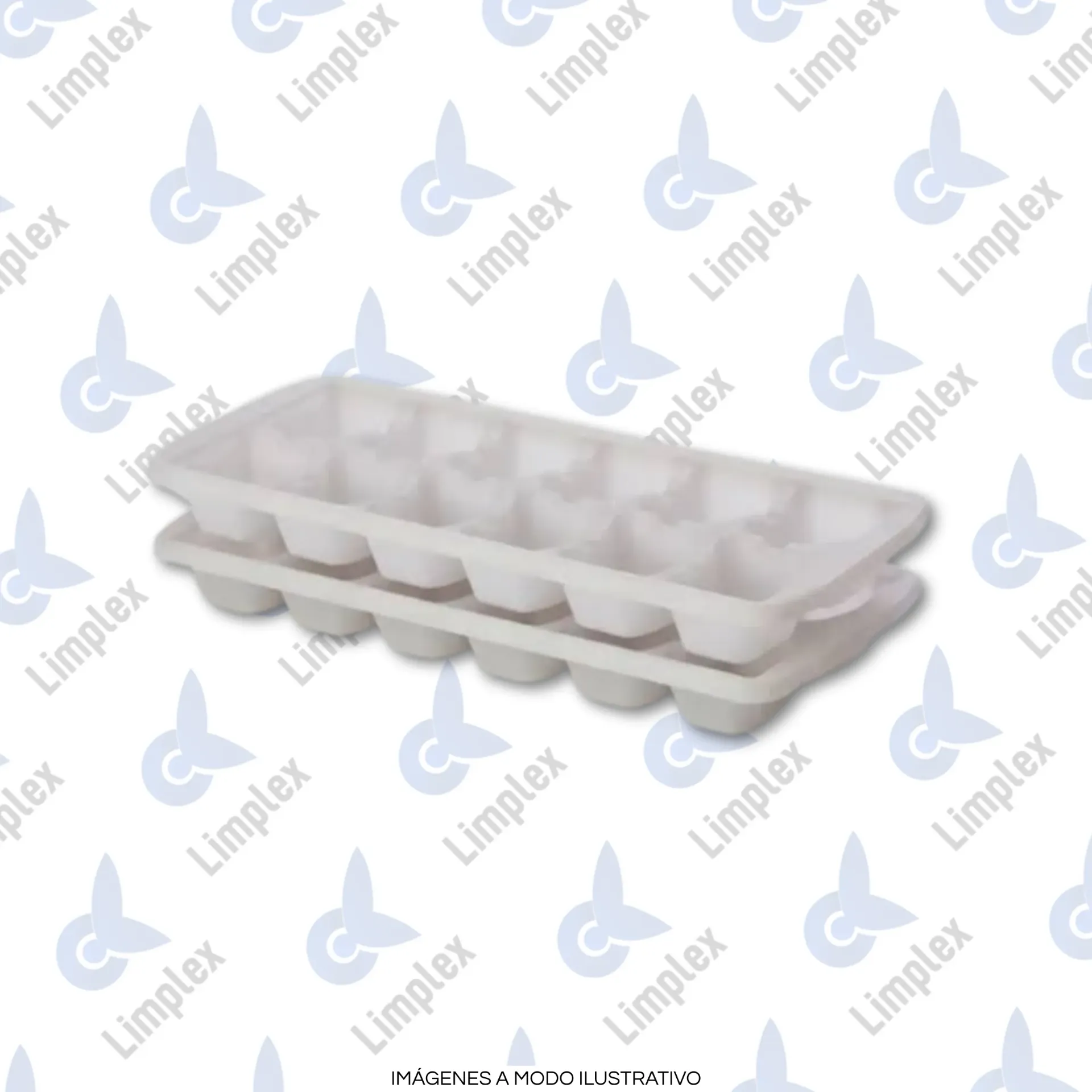 CUBETERA HIELERA PLASTICA X 2