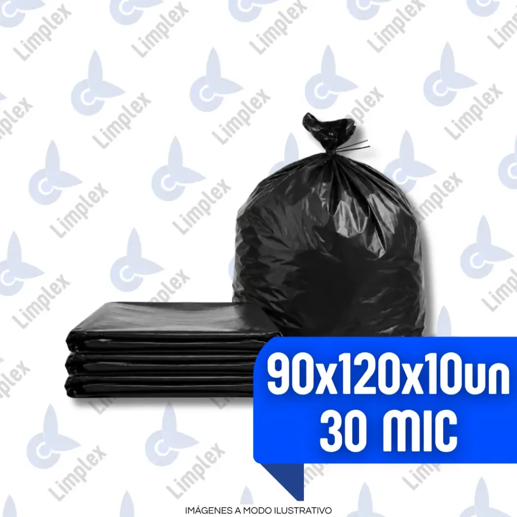 BOLSA COMPACTADORA 90 X 1.20 X 10 UN (30 MIC)