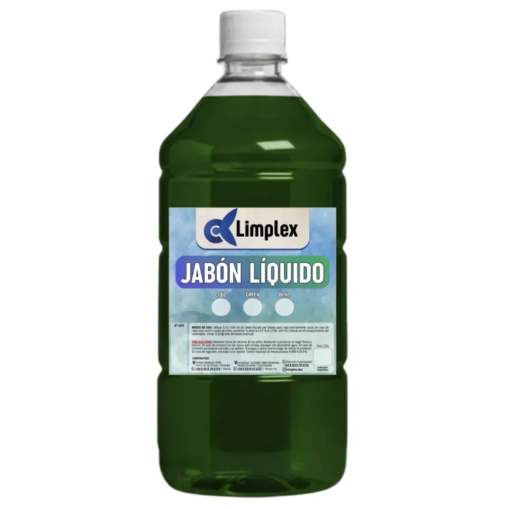 JABON LIQUIDO GREEN 1 LT