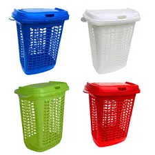 CESTO ROPA PLASTICO RECTANGULAR