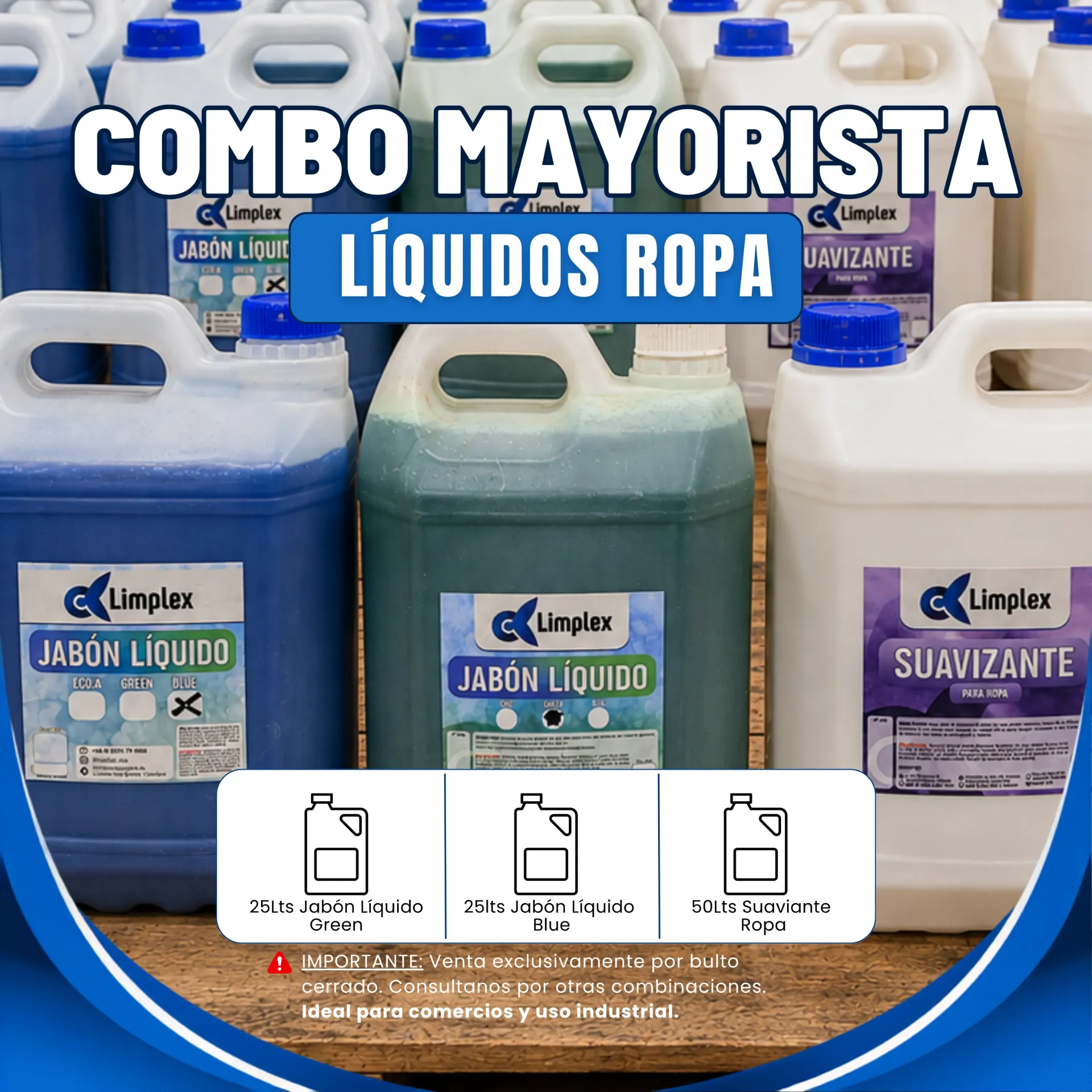 COMBO LIQUIDOS ROPA