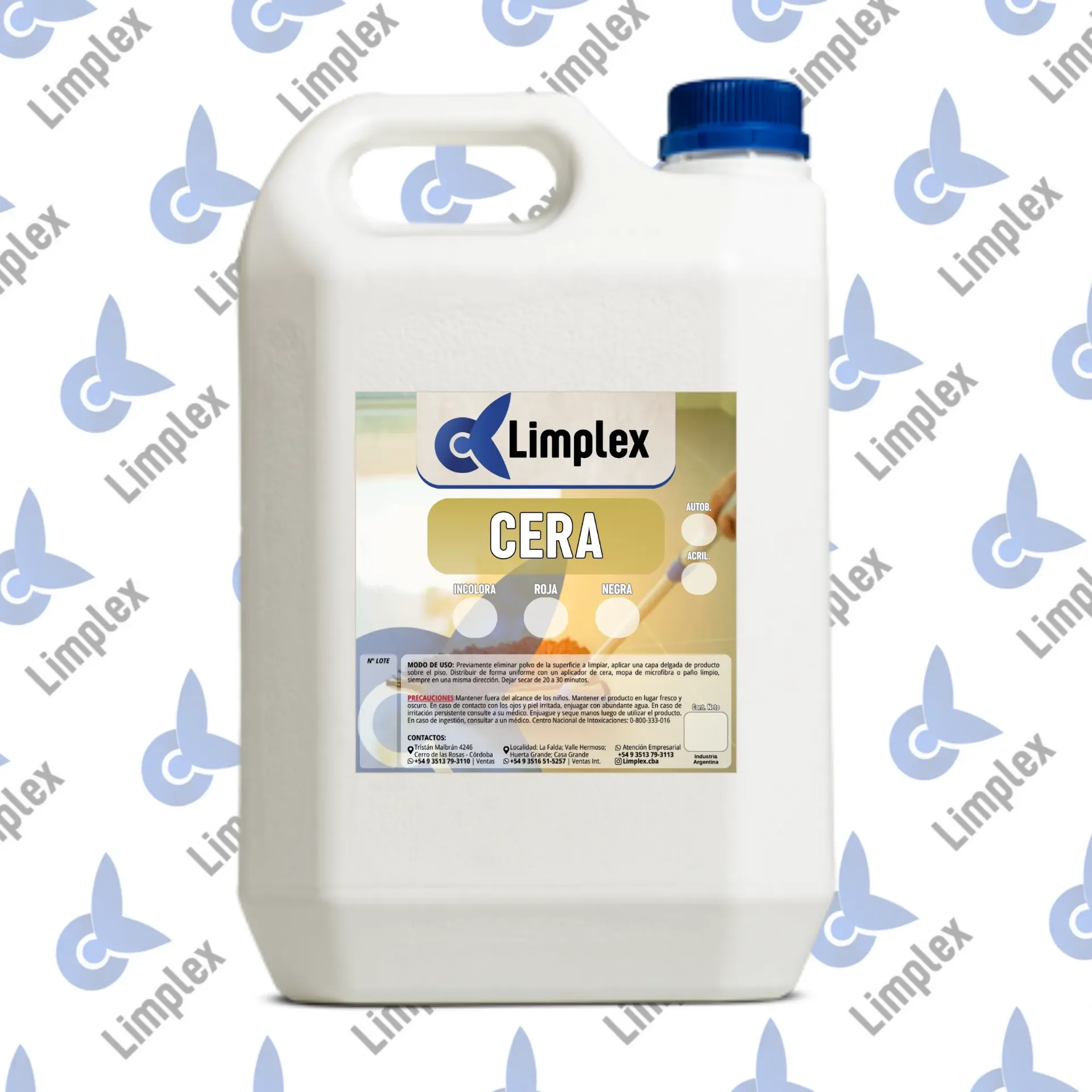 CERA LIQUIDA T/BLEM INCOLORA X 5 LT