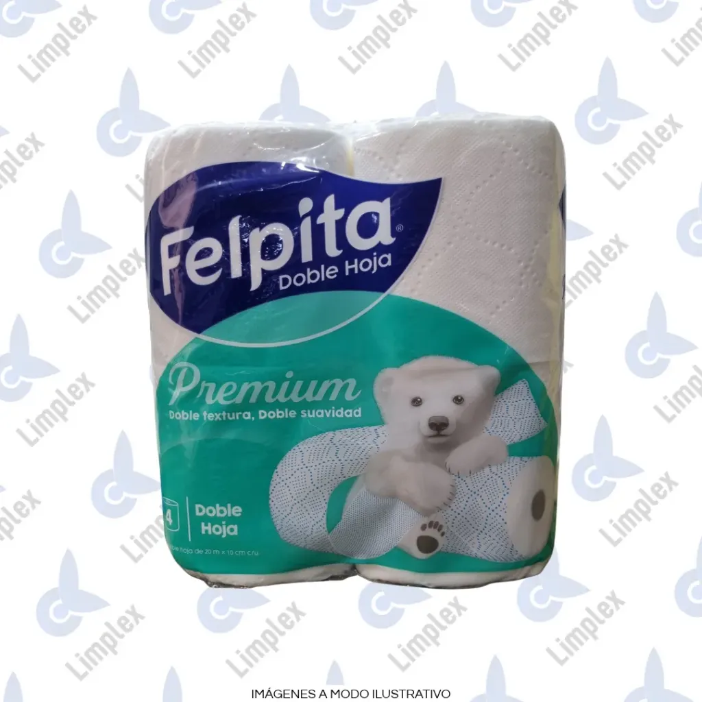 HIGIENICO DH 4 X 20 MTS FELPITA